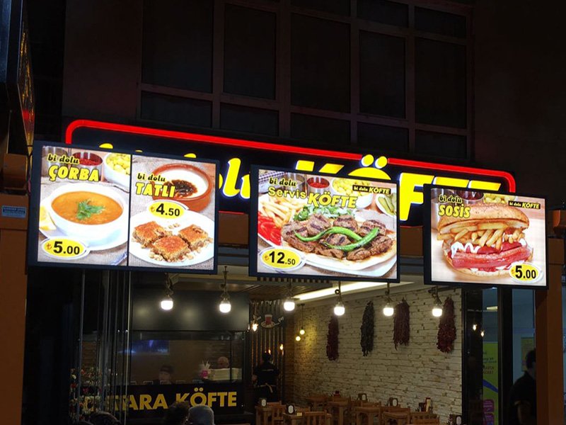 Menü Board